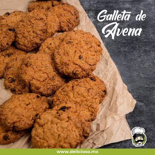 Galletas de Avena y Pasas Suaves: Snack Saludable